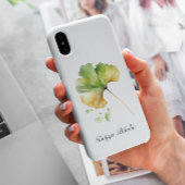 Kruidenleven: Ginkgo Biloba aanpasbaar Case-Mate iPhone Case