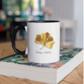 Kruidenleven: Gouden Ginkgo Biloba aanpasbaar Mok