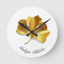 Kruidenleven: Gouden Ginkgo Biloba aanpasbaar Ronde Klok