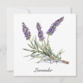 Kruidenleven: Lavendel, aanpasbaar (Voorkant)
