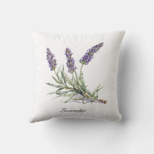 Kruidenleven: Lavendel, aanpasbaar Kussen