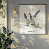 Kruidenleven: Lavendel, aanpasbaar Poster