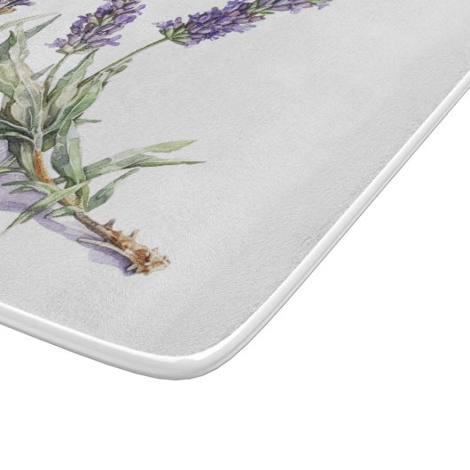 Kruidenleven: Lavendel, aanpasbaar Snijplank (Hoek)