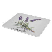 Kruidenleven: Lavendel, aanpasbaar Snijplank (Hoek)