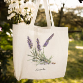 Kruidenleven: Lavendel, aanpasbaar Tote Bag