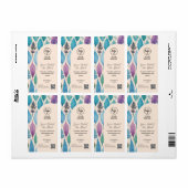 Kruidenmix zakelijke productlabels etiket (Full Sheet)