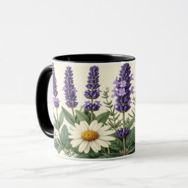 Kruidenmok Apotheek - Vintage Botanische Geneeskun Mok