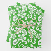 KRUIDENPAPIER SHEE VAN ISLAND PLUMERIA (CITRUS GRE INPAKPAPIER VEL (In situ)