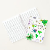 Kruidenrecepten medicinale kruiden Thistle Ginger Notitieboek (Binnen)