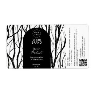 Kruidenthee Labels voor Medicinale Doeleinden