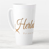 Kruidenthee reflectie latte mok (Linkerhoek)