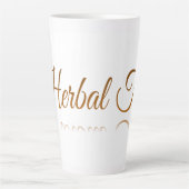 Kruidenthee reflectie latte mok (Voorkant)