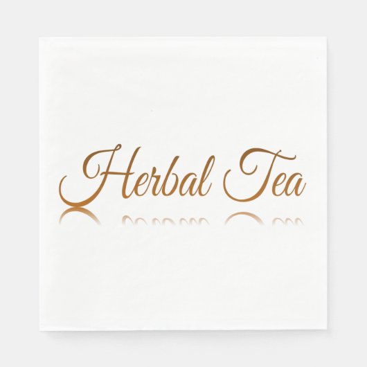 Kruidenthee reflectie servet (Voorkant)