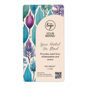 Kruidenthee Zakelijke Etiketten