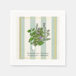 Kruidentuinmengsel met botanische flair - Salie Ke Servet