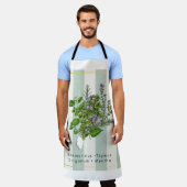 Kruidentuinmengsel met botanische uitstraling - Ke Schort (Gedragen)
