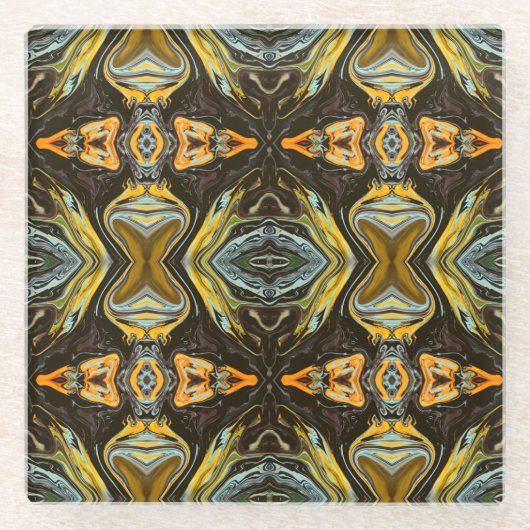 kruidenweg glazen onderzetter (Voorkant)