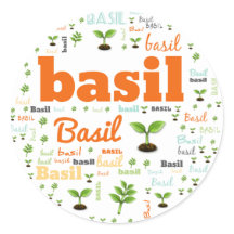 KRUIDENWOORD LABEL - BASIL