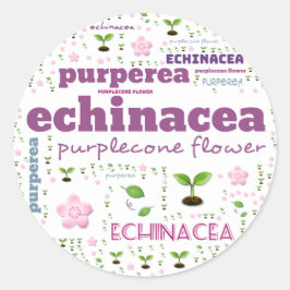 KRUIDENWOORD LABEL - KRUIDEN/GROENTE - PURPLECONE