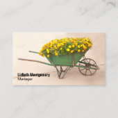 kruidenzorg met migvormige vulling visitekaartje (Voorkant)