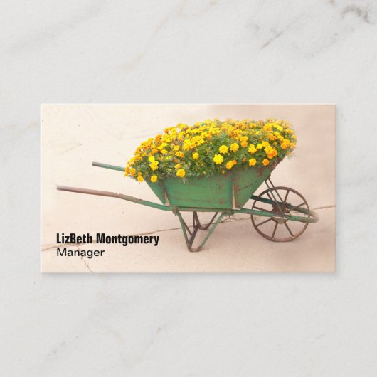  kruidenzorg met migvormige vulling visitekaartje (Voorkant)