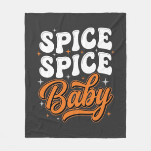 Kruidig Kruidig Baby Halloween Retro Typografie On Fleece Deken