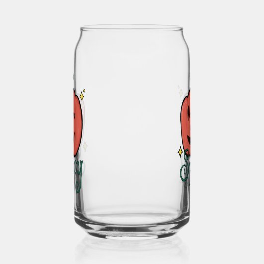 kruidig pompoenkruid blikvorm glas (Rechts)