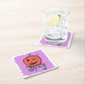 kruidig pompoenkruid kartonnen onderzetters (Insitu)