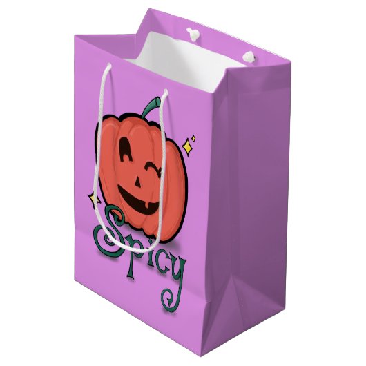 kruidig pompoenkruid medium cadeauzakje (Voorkant Gekanteld)