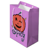 kruidig pompoenkruid medium cadeauzakje (Achterkant Gekanteld)