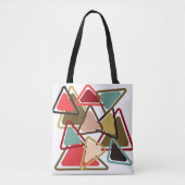 Kruidige driehoeken tote bag (Voorkant)