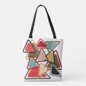 Kruidige driehoeken tote bag (Achterkant)