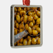 Kruidige Nocellara Etnea olijven Metalen Ornament (Rechts)