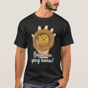 Kruidige Pani Puri Hindi Quote India Pakistan Food T-shirt