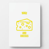 Kruidjes en kaas grappige pun-grappen fotoplaat (voorkant)