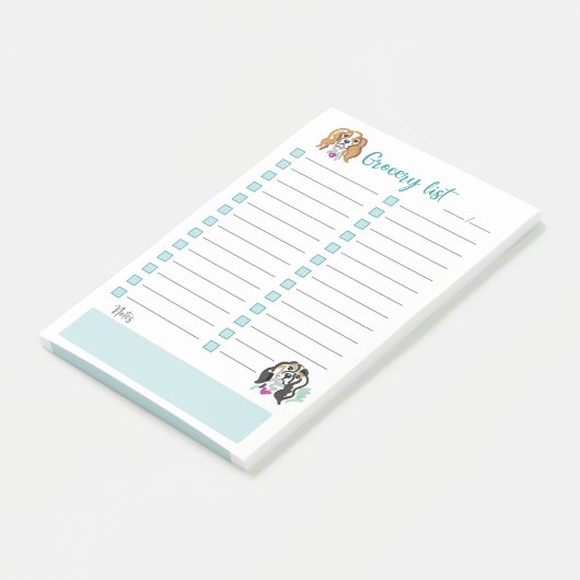 Kruidlijst | post | Cavalier-ontwerp Post-it® Notes (Schuin)