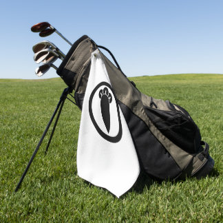 Kruidnagel in cirkel golfhanddoek
