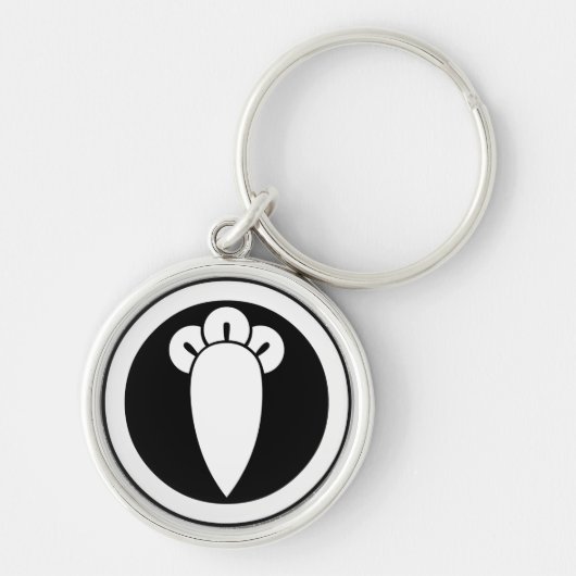 Kruidnagel in cirkel sleutelhanger (Voorkant)