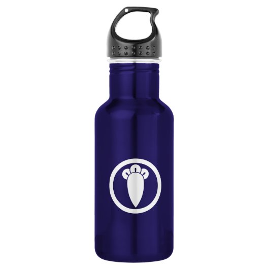 Kruidnagel in cirkel waterfles  (Voorkant)