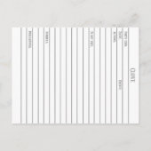 Kruidnagel Spice Materia Medica Monograph Herbal Briefkaart (Achterkant)