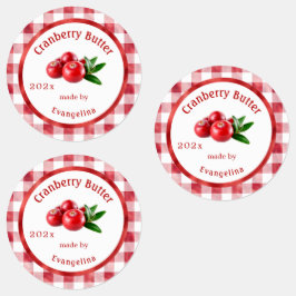  kruidnagelboter Aangepast kannen Labels