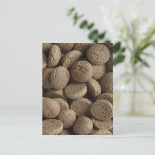 Kruidnoten Briefkaart (Staand voorkant)