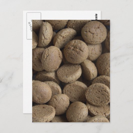 Kruidnoten Briefkaart (Voorkant / Achterkant)