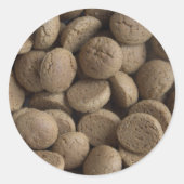 Kruidnoten Ronde Sticker (Voorkant)