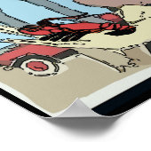 Kruidvis: Rode Pet Poster (Hoek)