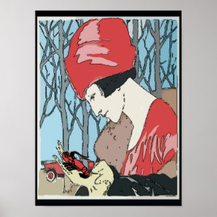 Kruidvis: Rode Pet Poster