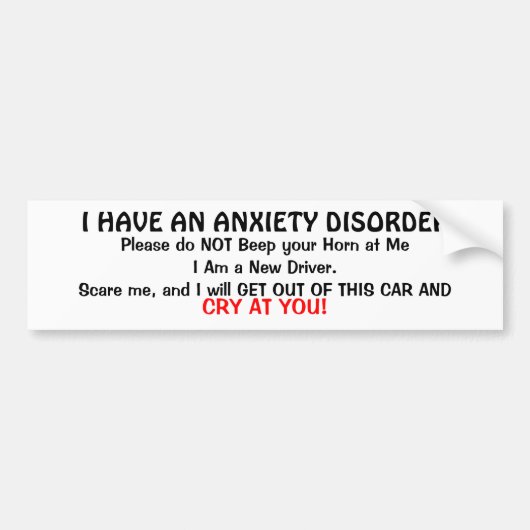 KRUIEN OP JE BUMPERSTICKER (Voorkant)