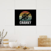 kruifiets voor het fietsen van de retroflector poster (Keuken)