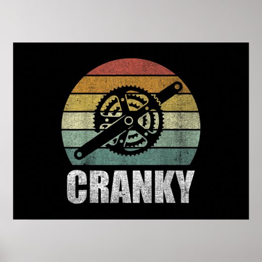 kruifiets voor het fietsen van de retroflector poster (Voorkant)