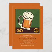 Kruik Bier Uitnodiging (Voorkant / Achterkant)